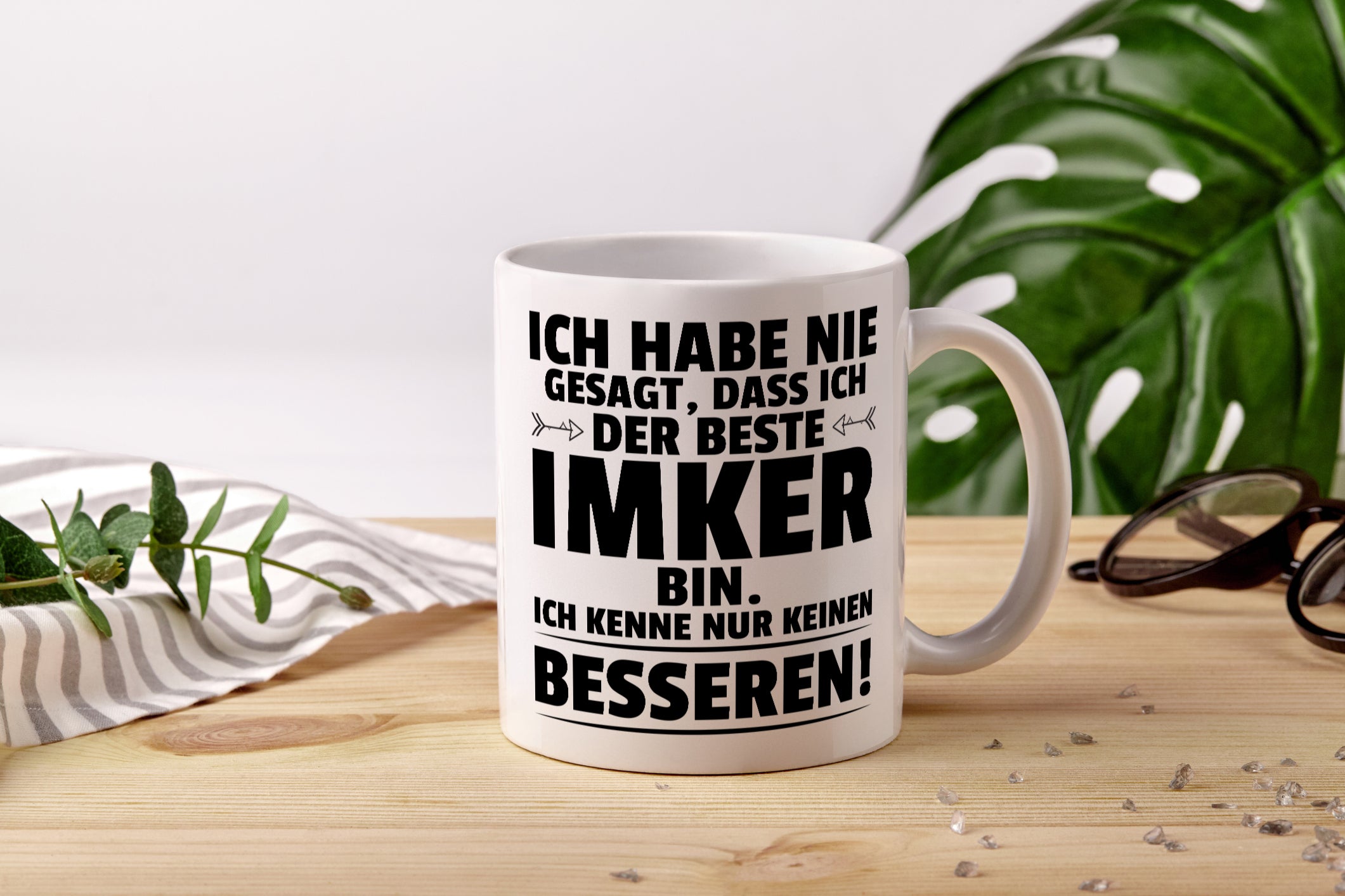 Der Beste Imker | Imkerei - Tasse Weiß - Kaffeetasse / Geschenk / Familie