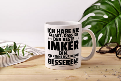 Der Beste Imker | Imkerei - Tasse Weiß - Kaffeetasse / Geschenk / Familie