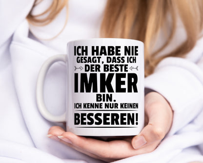 Der Beste Imker | Imkerei - Tasse Weiß - Kaffeetasse / Geschenk / Familie