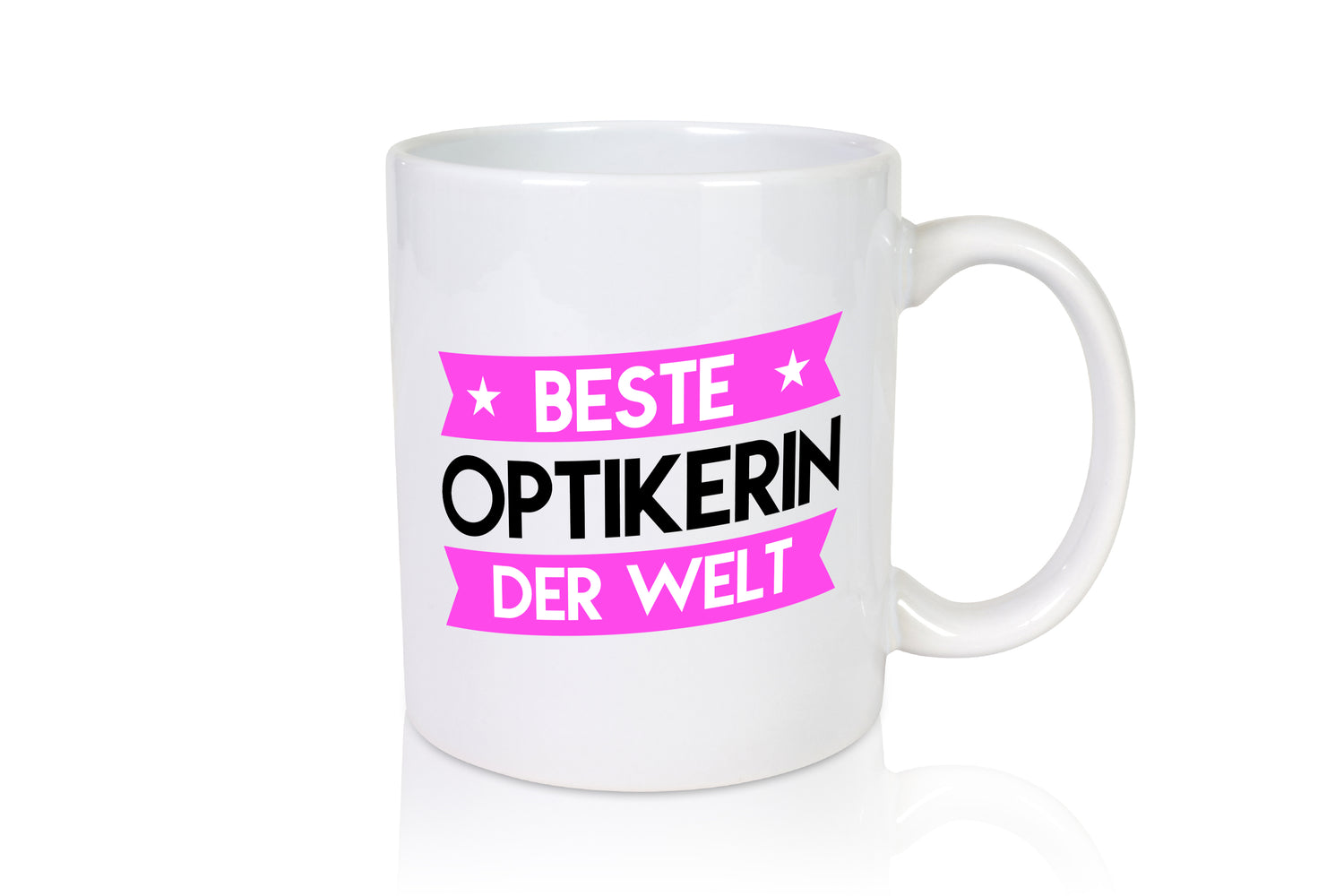 Beste Optikerin | Augenoptik - Tasse Weiß - Kaffeetasse / Geschenk / Familie