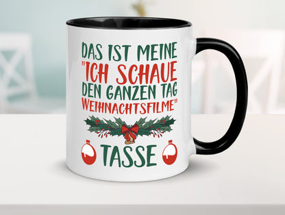 Weihnachtsfilme | Weihnachten Tasse | Winter | Motive Tasse Weiß - Schwarz - Kaffeetasse / Geschenk / Familie