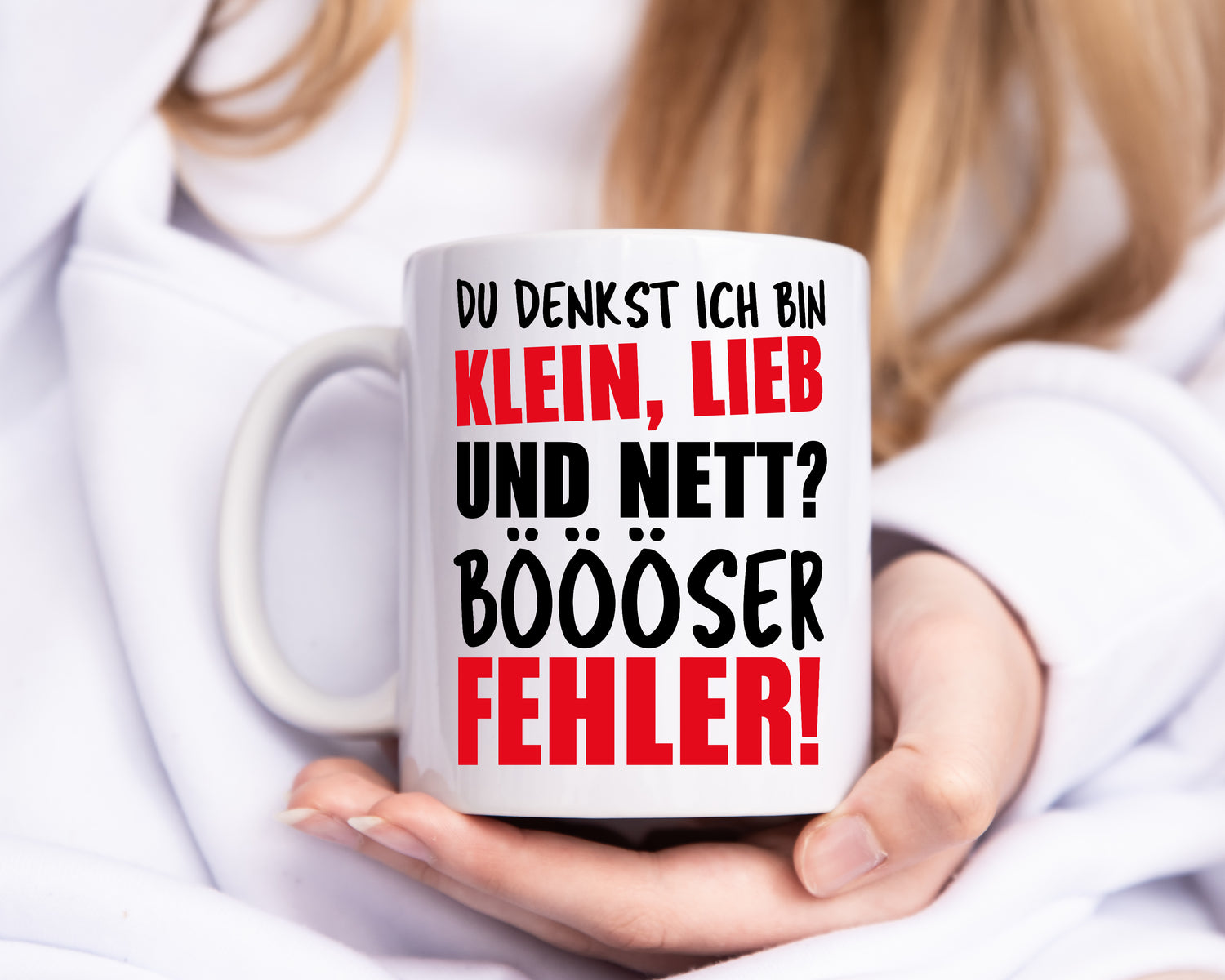 Ich bin lieb? - Tasse Weiß - Kaffeetasse / Geschenk / Familie