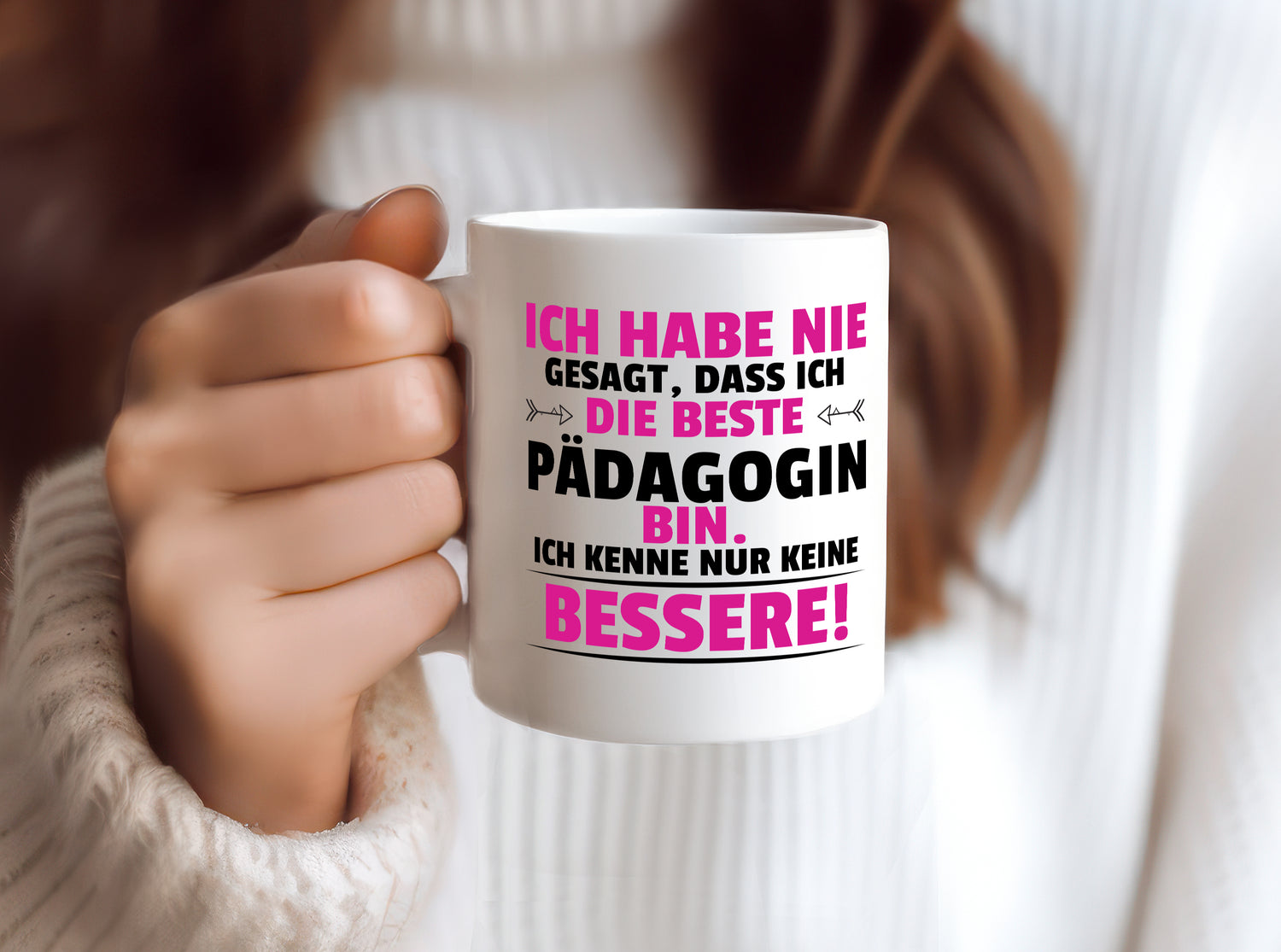 Die Beste Pädagogin | Pädagogik - Tasse Weiß - Kaffeetasse / Geschenk / Familie