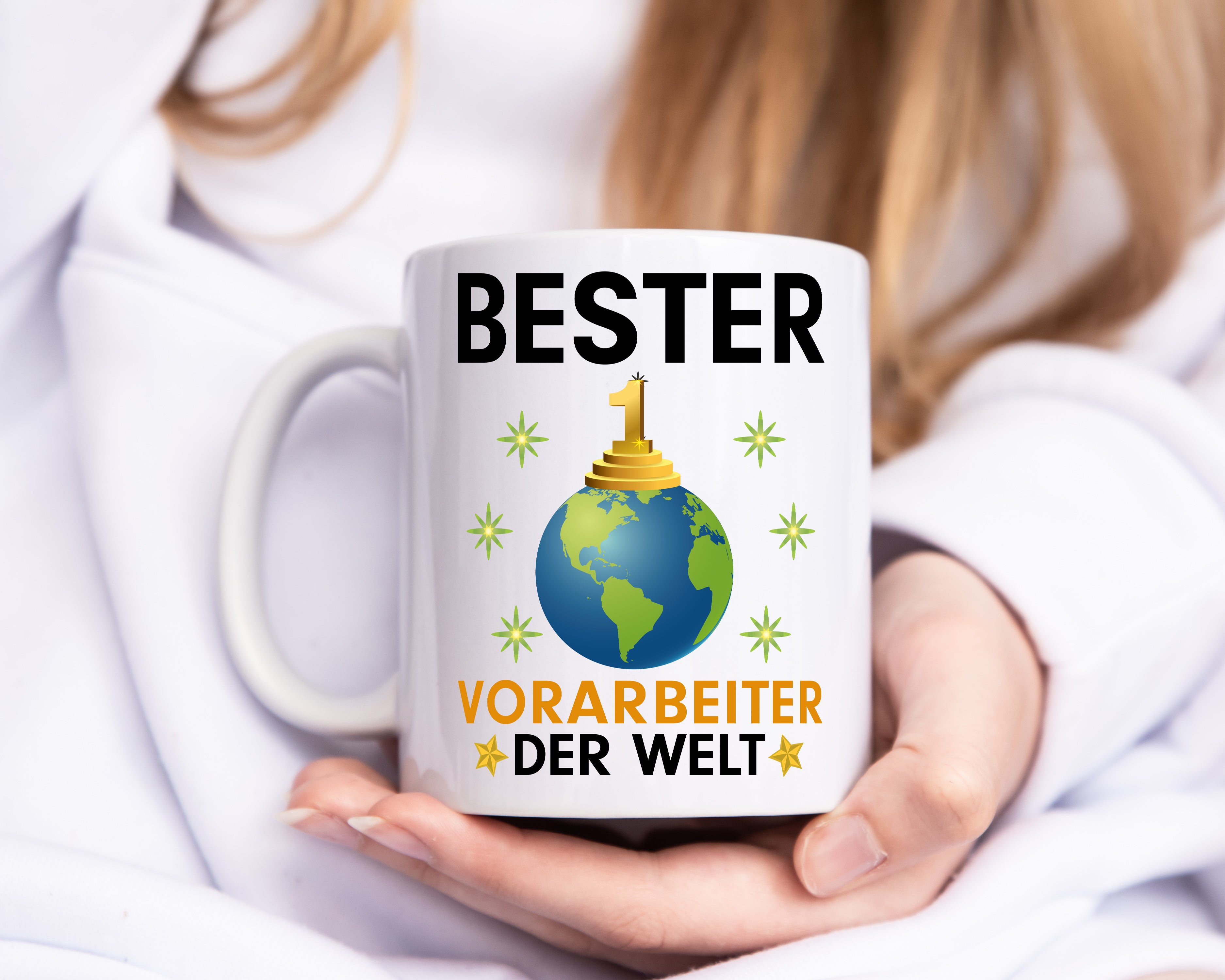 Welt Bester Vorarbeiter | Kollege | Teamleiter - Tasse Weiß - Kaffeetasse / Geschenk / Familie