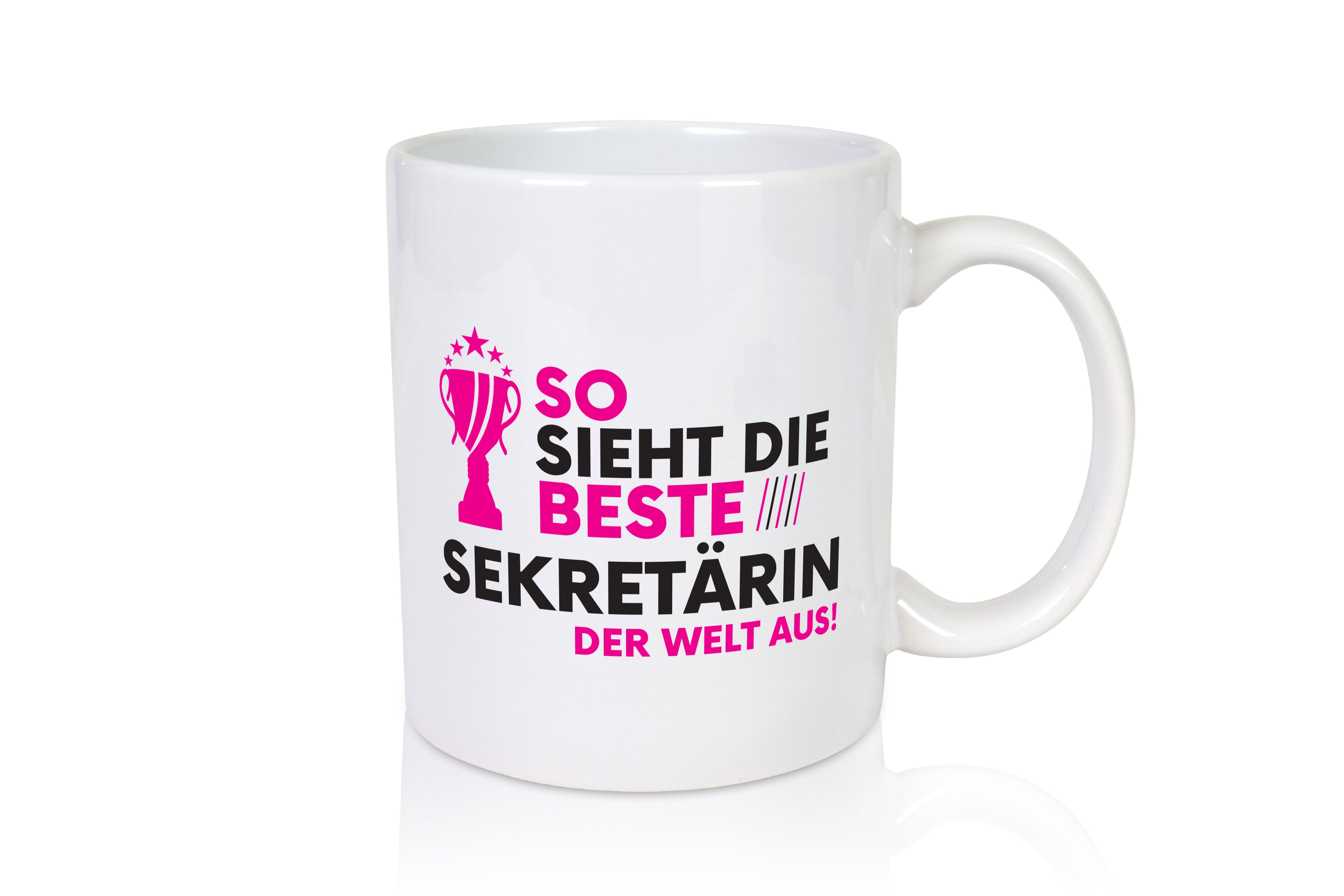 Die Weltbeste Sekretärin | Büro - Tasse Weiß - Kaffeetasse / Geschenk / Familie