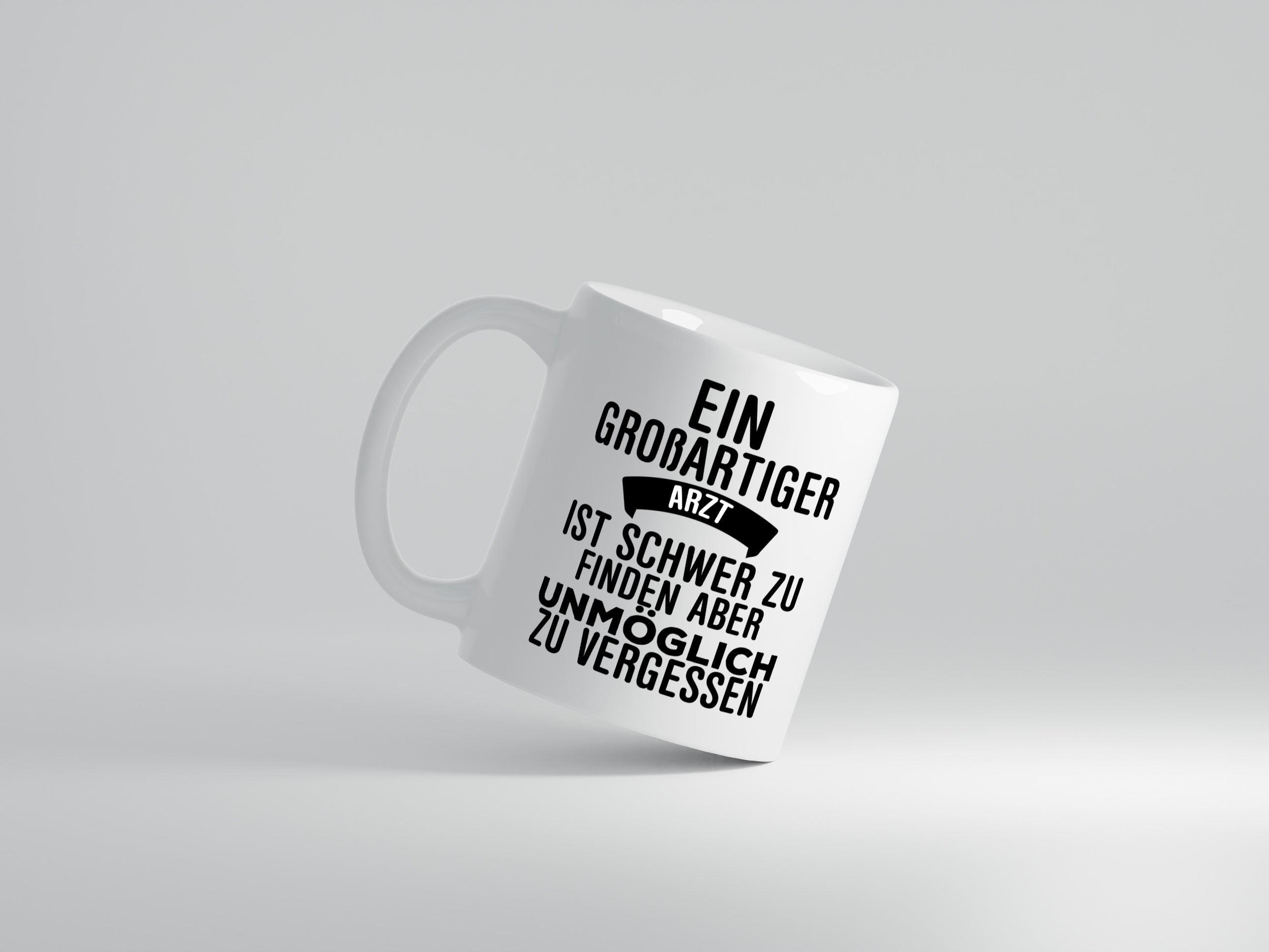 Großartiger Arzt | Dankeschön Tasse | schöner Spruch - Tasse Weiß - Kaffeetasse / Geschenk / Familie