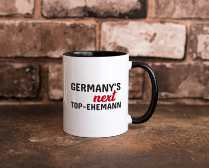 Top Ehemann | lustige Spruch Tasse | Ehe | Hochzeit Tasse Weiß - Schwarz - Kaffeetasse / Geschenk / Familie