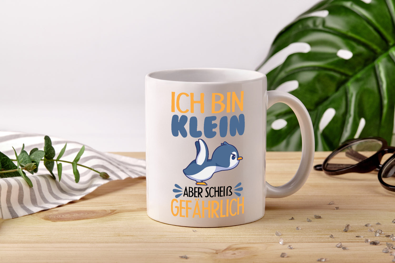 Ich bin gefährlich - Tasse Weiß - Kaffeetasse / Geschenk / Familie