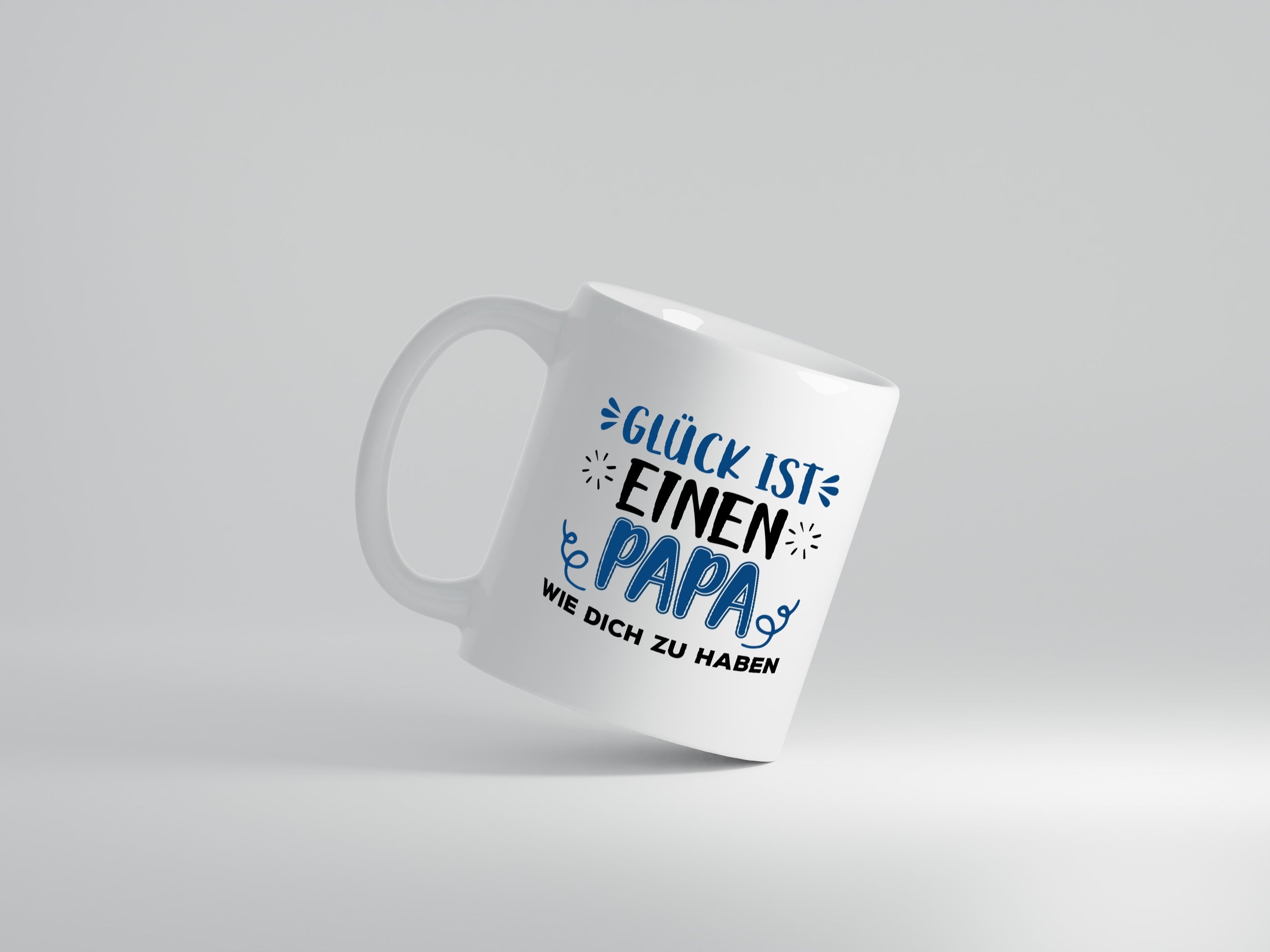 Einen Papa wie dich | Vater Tasse | Vatertag | Glück - Tasse Weiß - Kaffeetasse / Geschenk / Familie