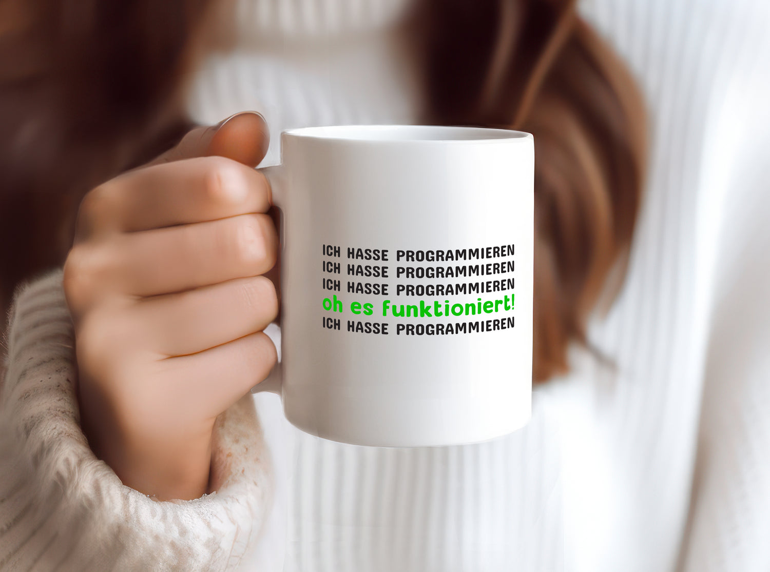 Programmierer Tasse | Programmieren Spruch | Statement - Tasse Weiß - Kaffeetasse / Geschenk / Familie