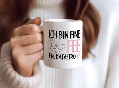 Ich bin eine Fee - Tasse Weiß - Kaffeetasse / Geschenk / Familie