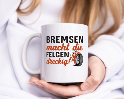 Tuning | Autofan | Motorsport | Tacho | Auto Tuner - Tasse Weiß - Kaffeetasse / Geschenk / Familie