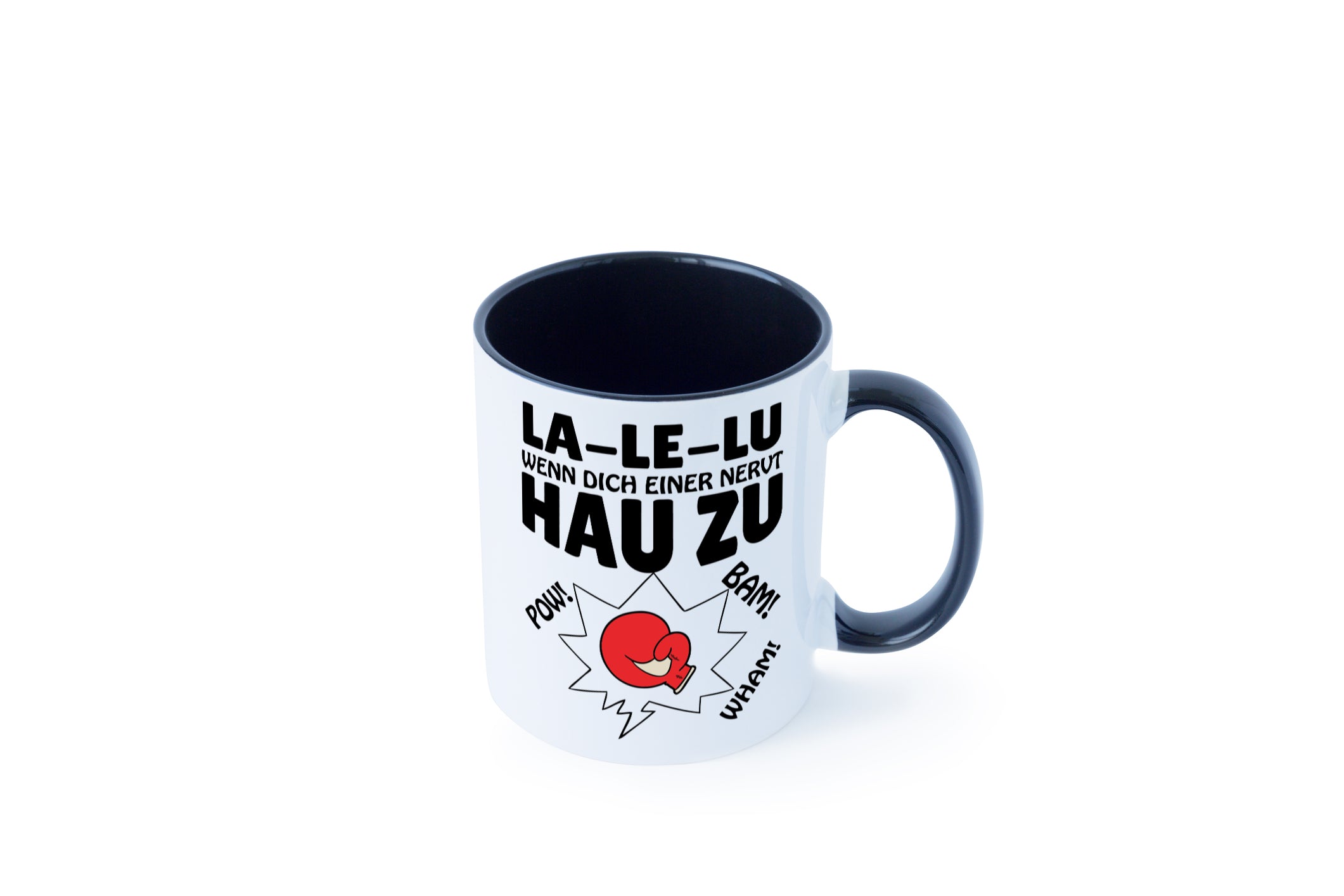 Nerv mich nicht Tasse Weiß - Schwarz - Kaffeetasse / Geschenk / Familie