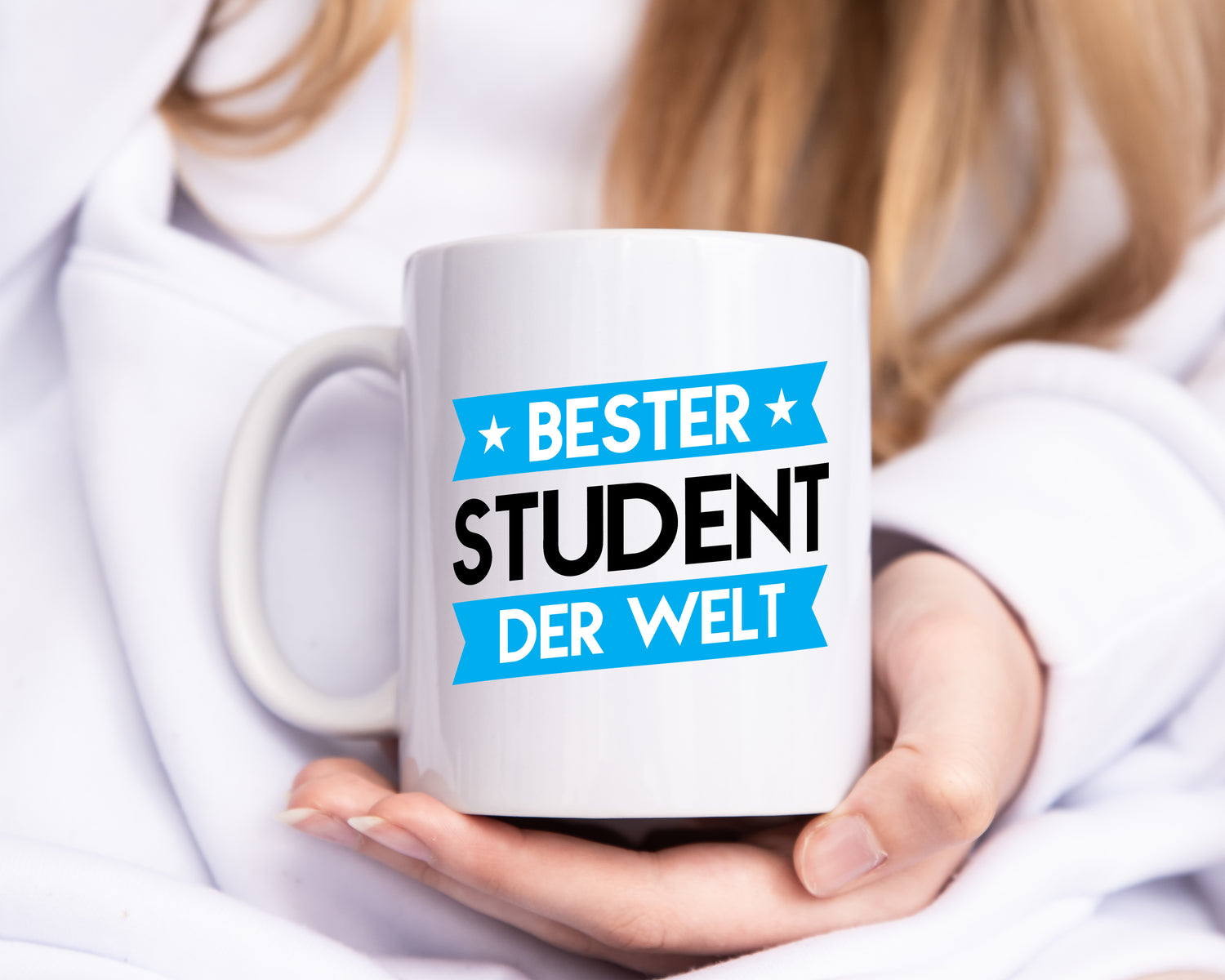 Bester Student | Universität | Uni | Studium | - Tasse Weiß - Kaffeetasse / Geschenk / Familie