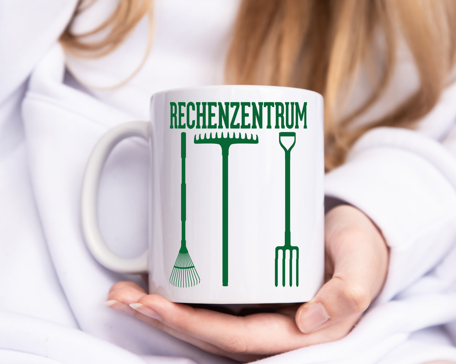 Rechenzentrum | Gärtner Tasse | Gartenarbeit | Gärtnern - Tasse Weiß - Kaffeetasse / Geschenk / Familie