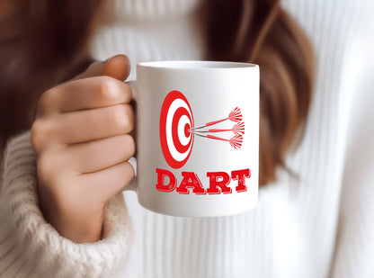 Dartspieler Tasse | Dart | Hobby | Motiv | Spieler - Tasse Weiß - Kaffeetasse / Geschenk / Familie