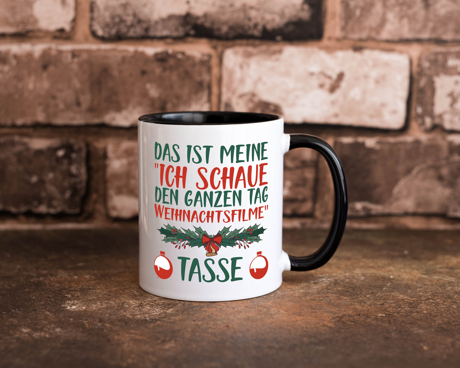 Weihnachtsfilme | Weihnachten Tasse | Winter | Motive Tasse Weiß - Schwarz - Kaffeetasse / Geschenk / Familie