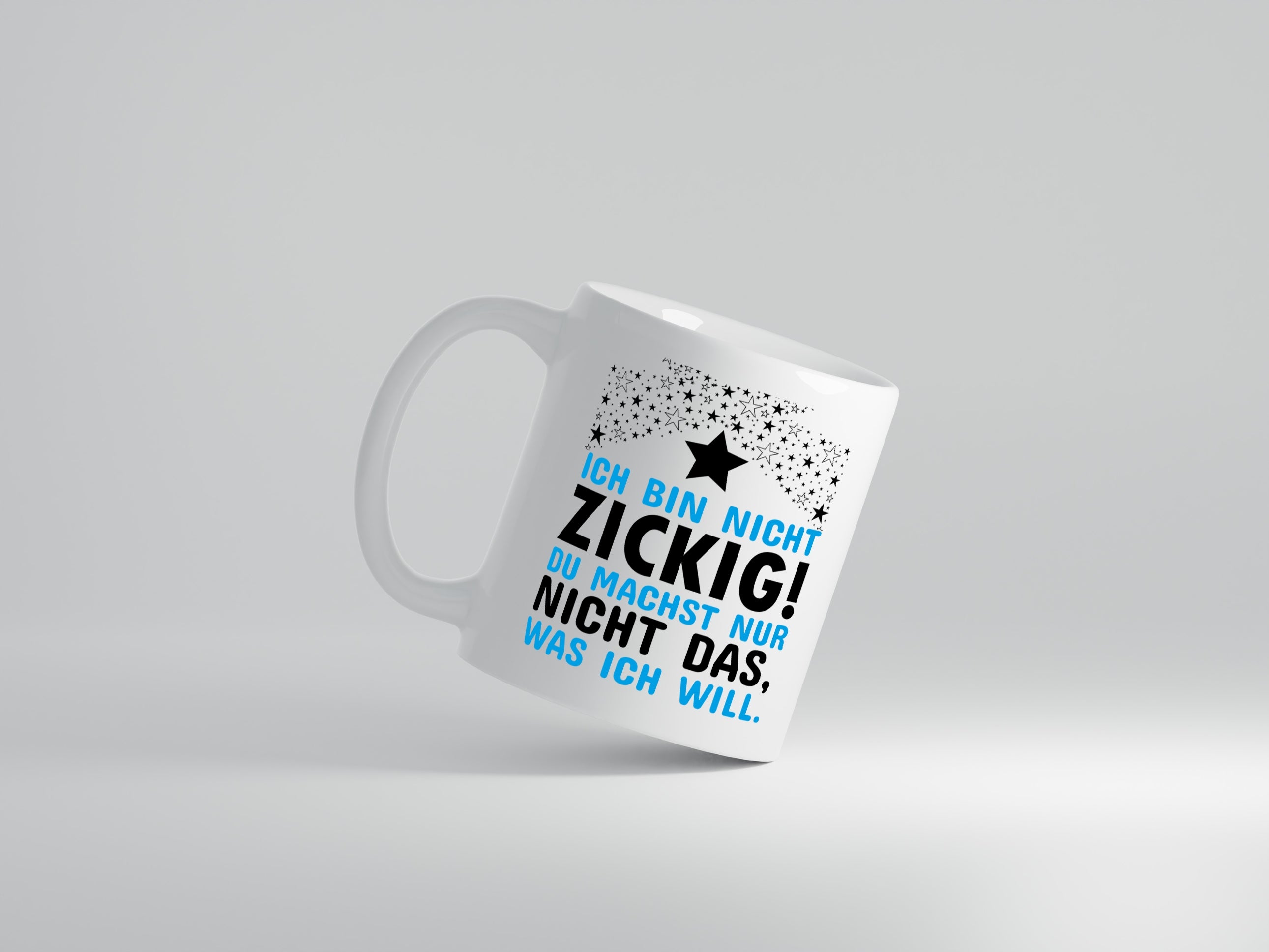 Ich bin keine Zicke - Tasse Weiß - Kaffeetasse / Geschenk / Familie