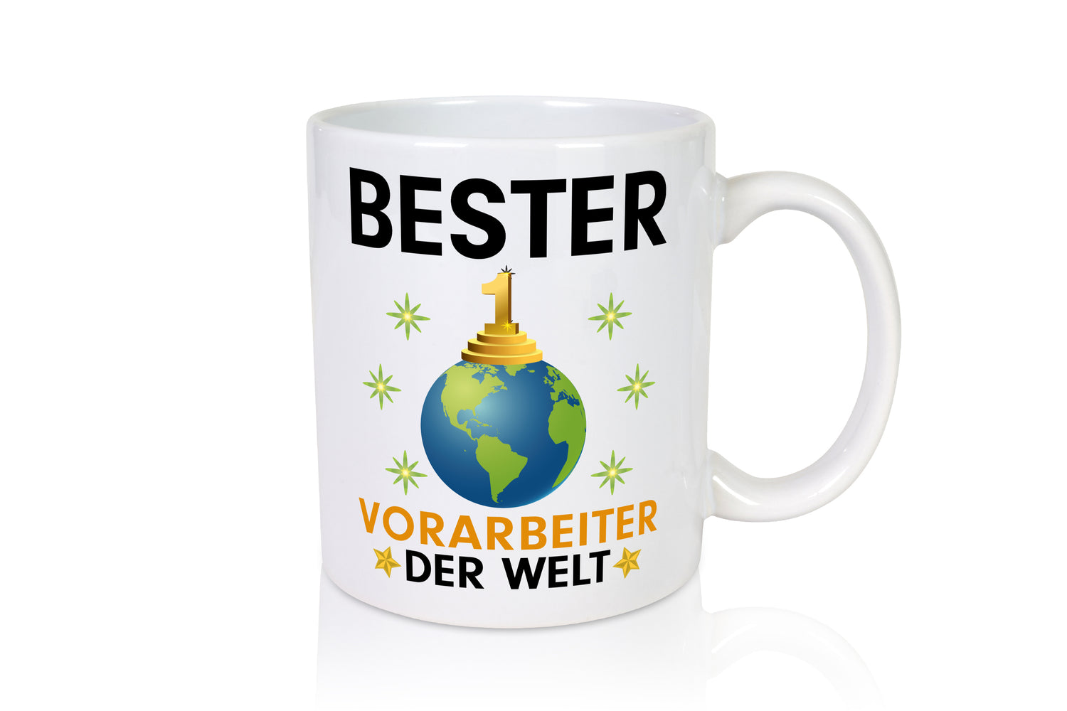 Welt Bester Vorarbeiter | Kollege | Teamleiter - Tasse Weiß - Kaffeetasse / Geschenk / Familie