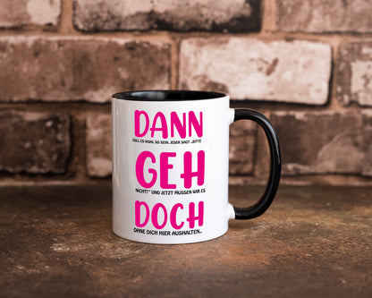 Jobwechsel Tasse Tasse Weiß - Schwarz - Kaffeetasse / Geschenk / Familie