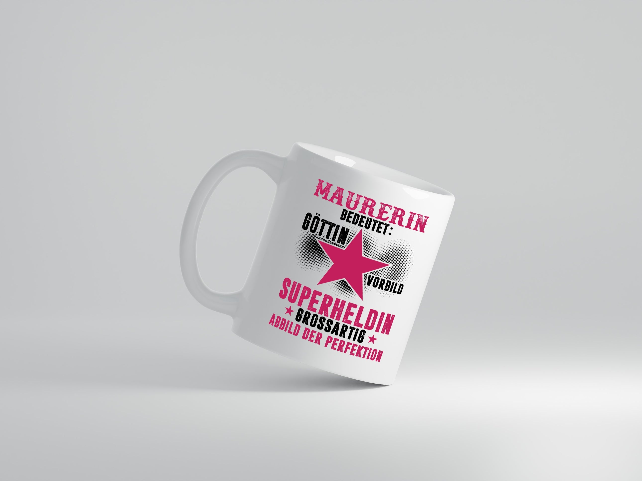 Bedeutung von Maurerin - Tasse Weiß - Kaffeetasse / Geschenk / Familie