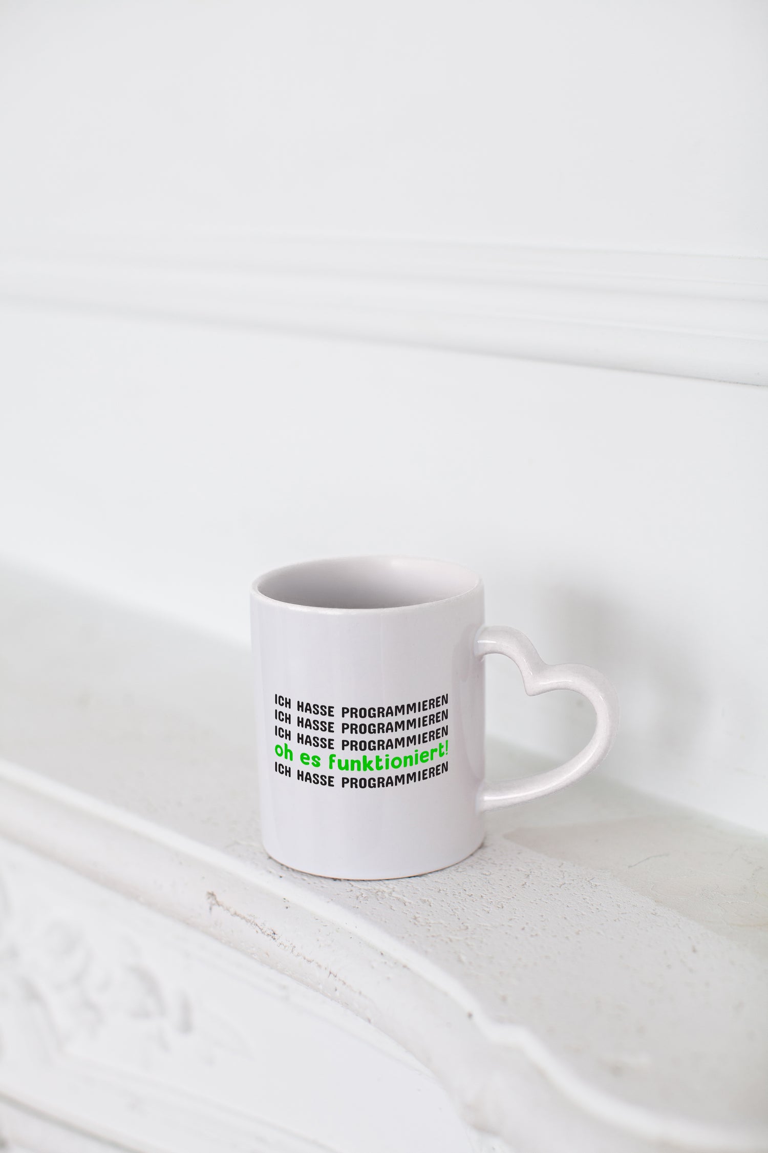 Programmierer Tasse | Programmieren Spruch | Statement - Herzhenkel Tasse - Kaffeetasse / Geschenk / Familie