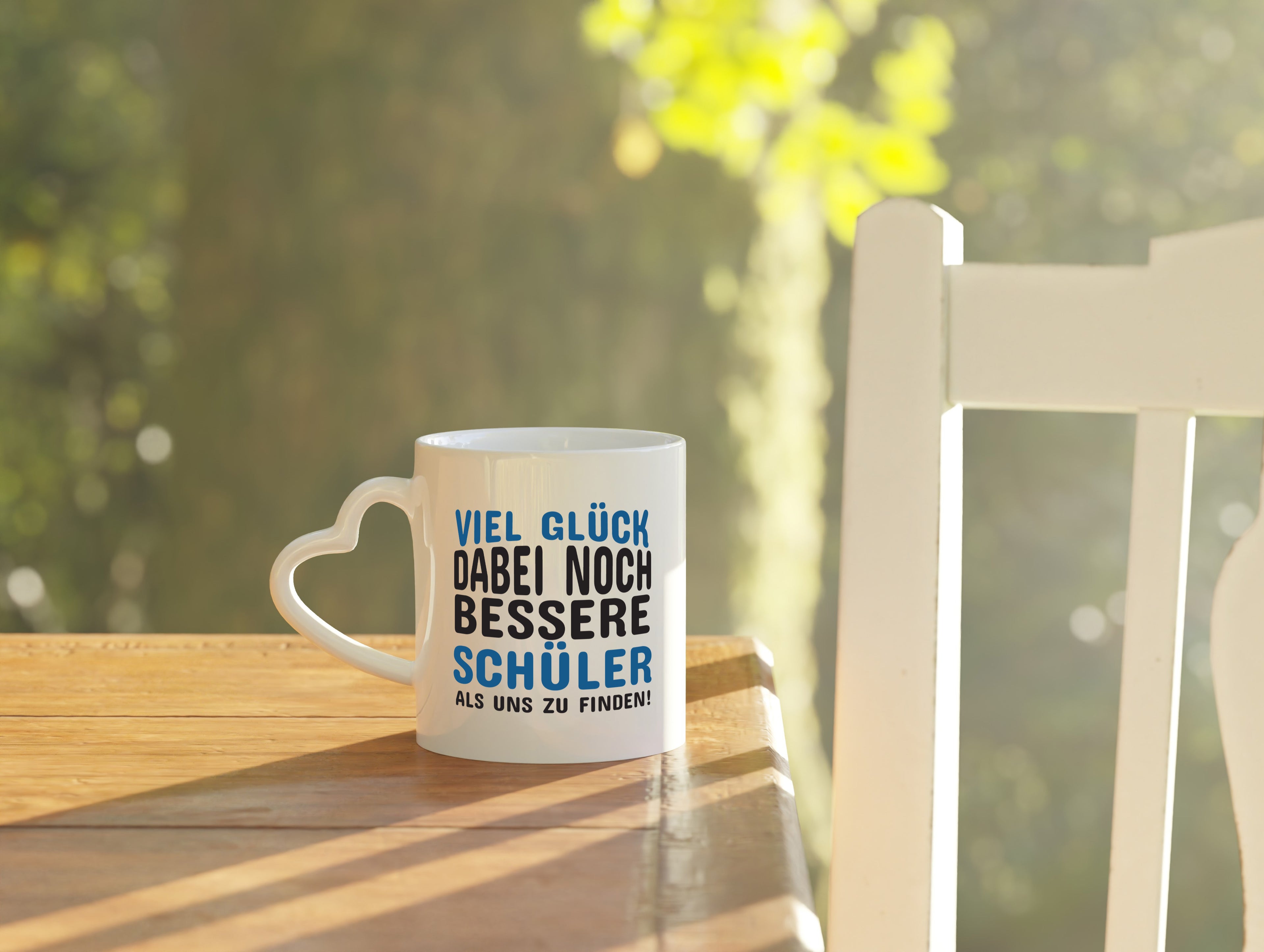 Bessere Schüler als uns | Lehrer Tasse | Schule Humor - Herzhenkel Tasse - Kaffeetasse / Geschenk / Familie