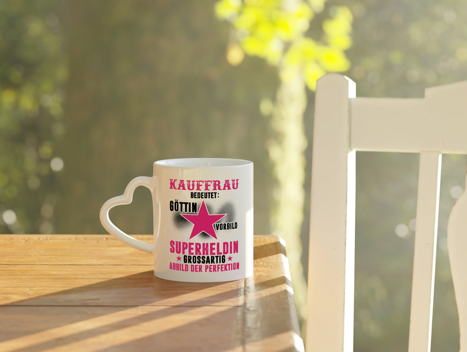 Bedeutung von Kauffrau | Kauffrauen - Herzhenkel Tasse - Kaffeetasse / Geschenk / Familie