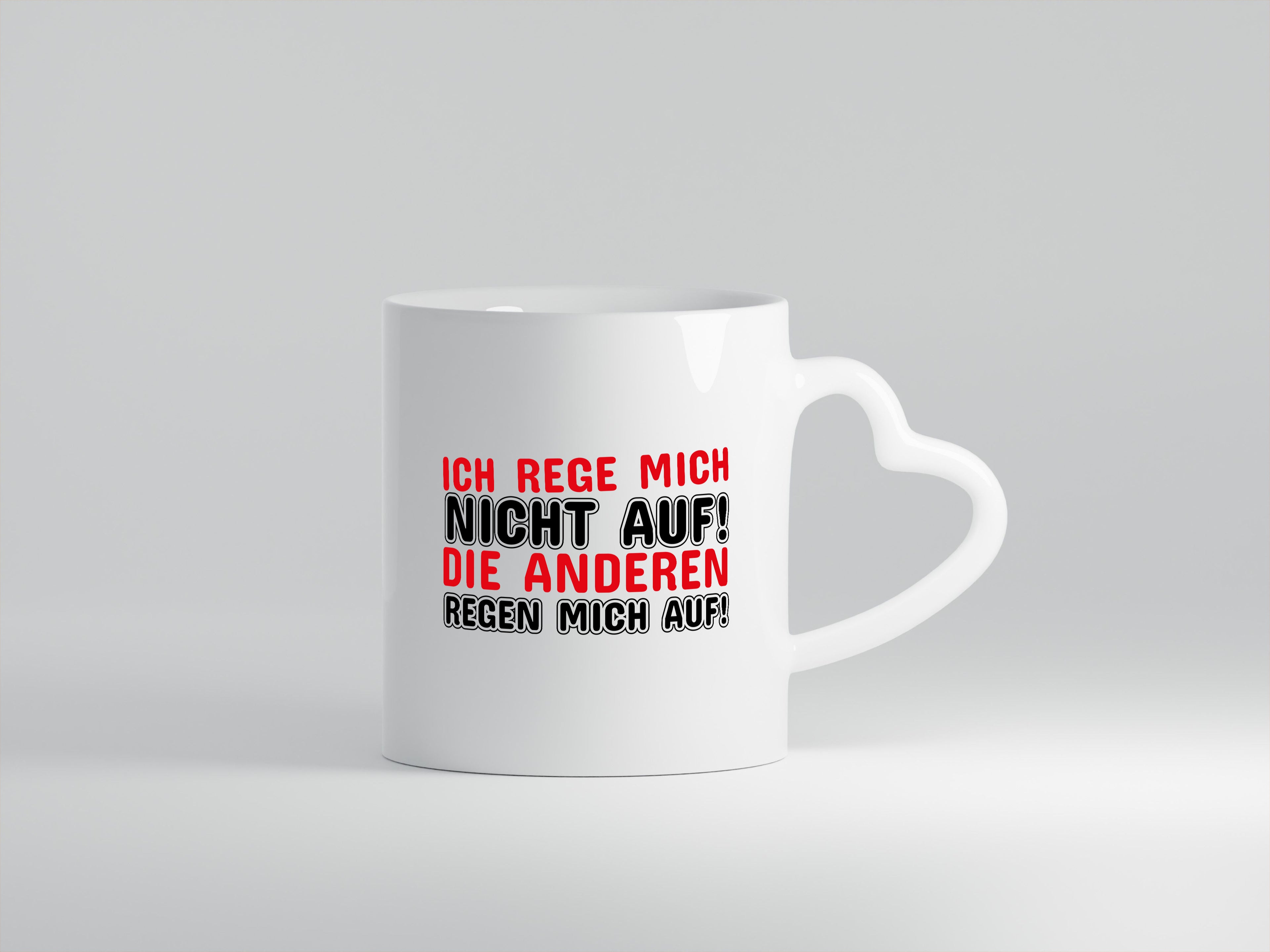 Büro Humor | Spruch Tasse | Kollegen | Arbeitsplatz - Herzhenkel Tasse - Kaffeetasse / Geschenk / Familie